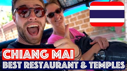 CHIANG MAI OLD TOWN: THE BEST RESTAURANT AND BEAUTIFUL TEMPLES || TRAVEL THAILAND