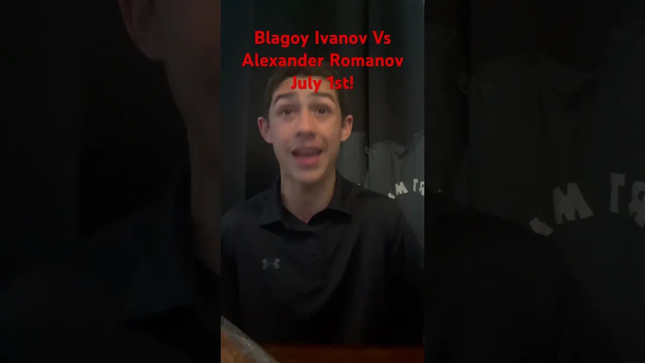 Blagoy Ivanov Vs Alexander Romanov Set For July 1st! Early Prediction!
