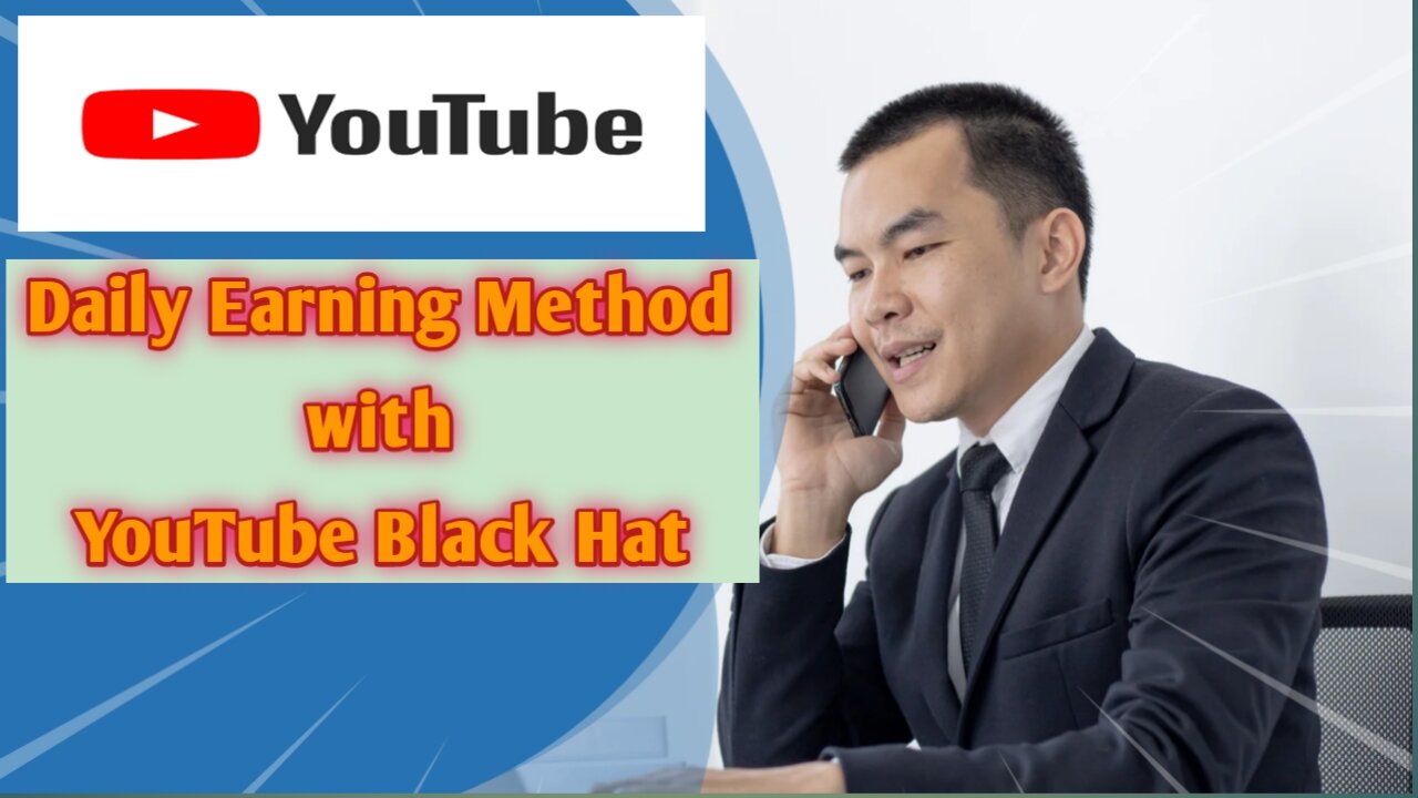 Daily Earning Method With YouTube Black Hat