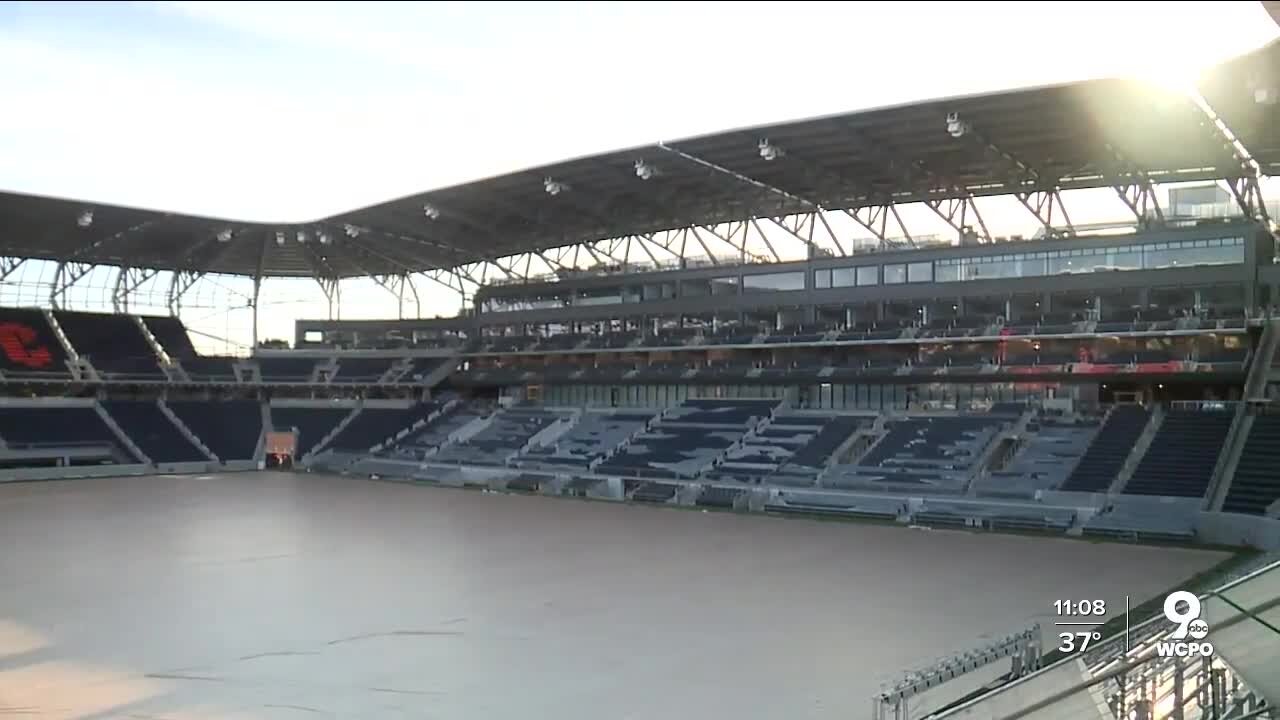 Look inside West End Stadium as construction nears completion