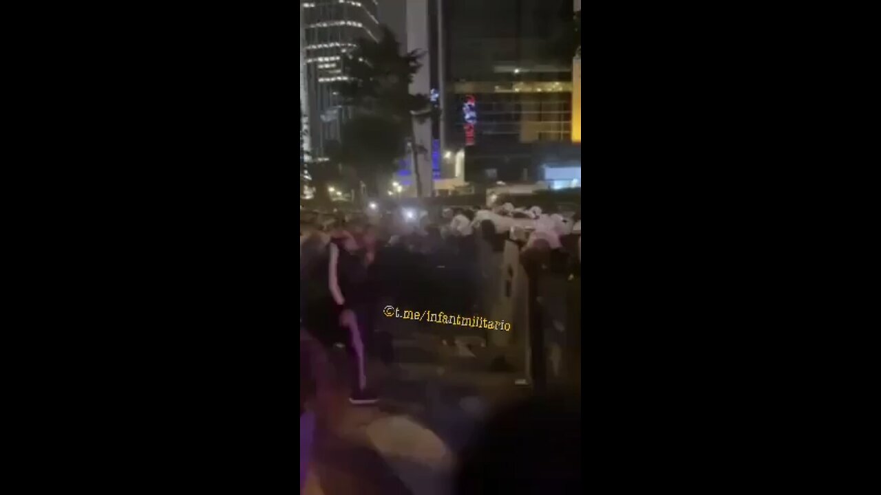 Istanbul Turkey 🇹🇷 police protect the Israeli 🇮🇱 embassy