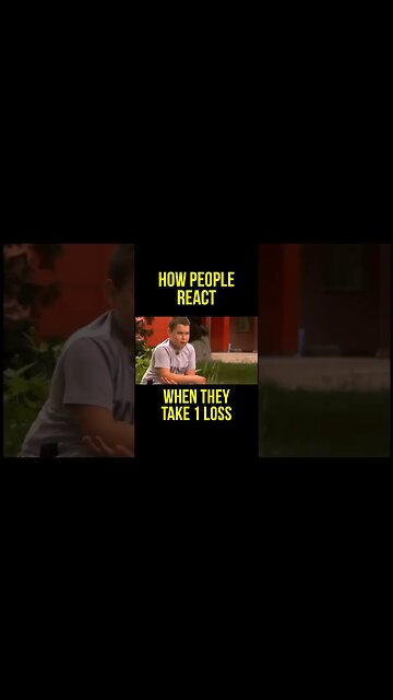 Losses are a part of trading