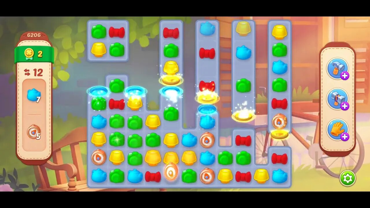 Playrix Homescapes Gameplay Walkthrough Level 6206