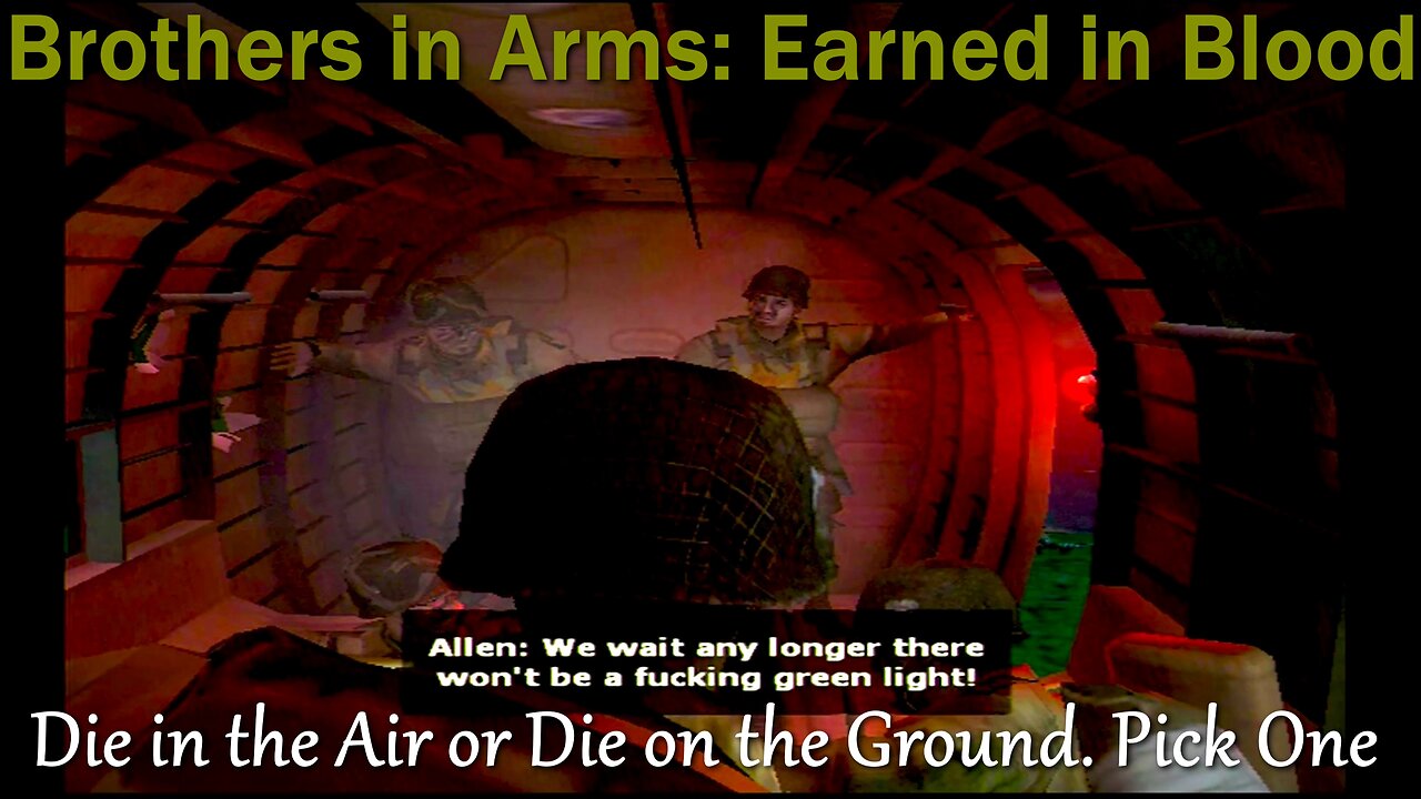 Brothers in Arms: Earned in Blood- OG Xbox- With Commentary- Jumping into Hell...