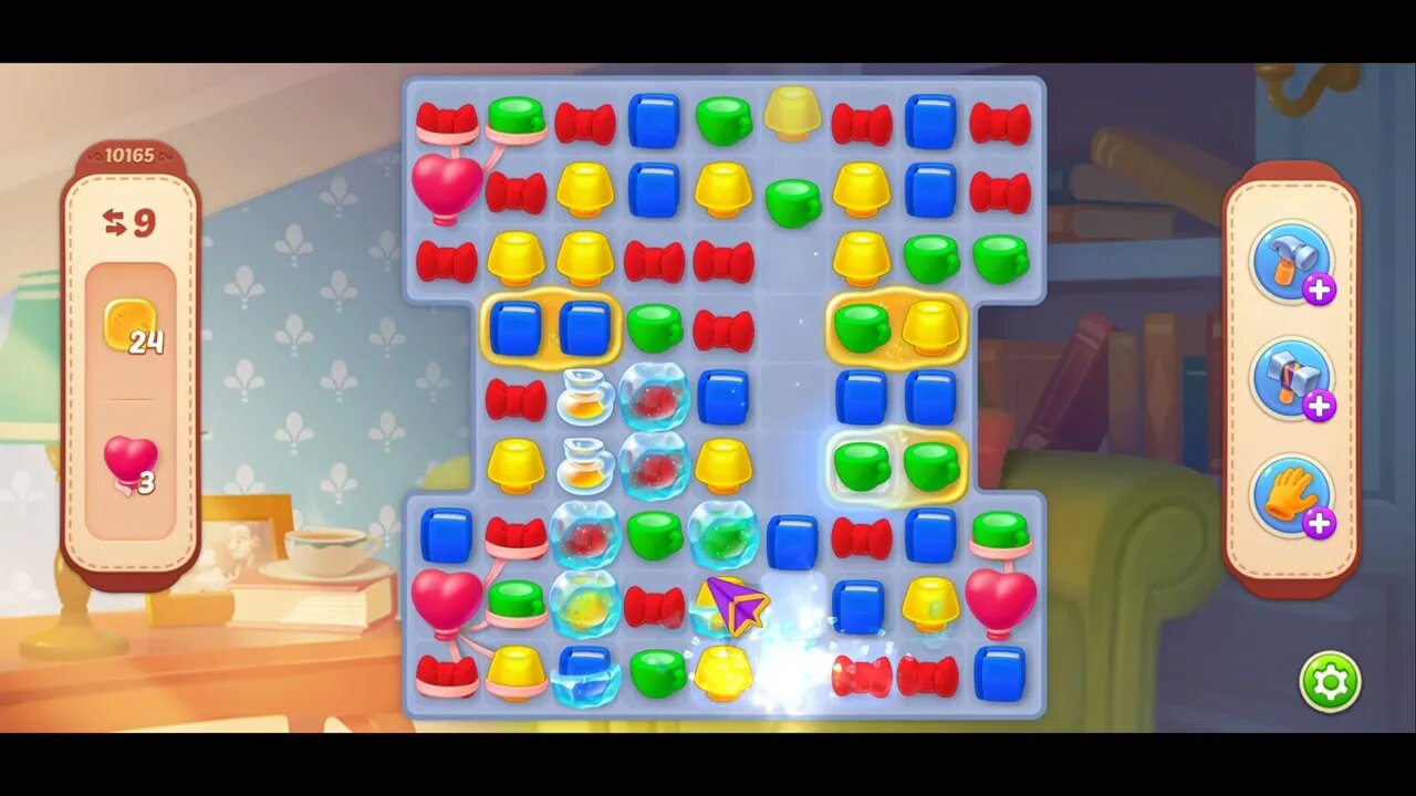 Playrix Homescapes Gameplay Walkthrough Level 10165