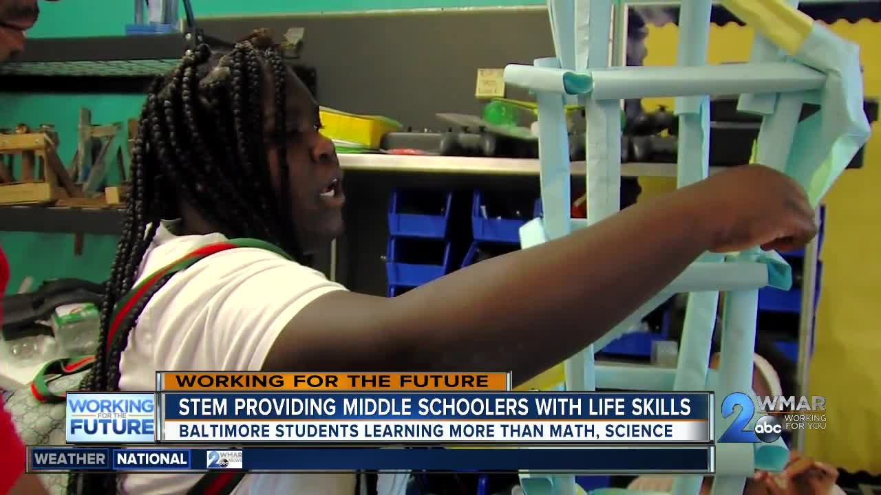 STEM program providing Baltimore middle schoolers with life skills