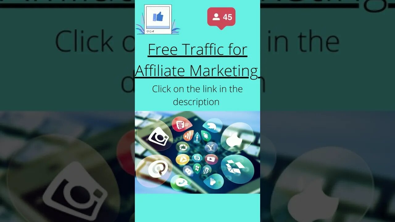 Free Traffic for Affiliate Marketing #shorts #affiliatemarketing #affiliatetraffic #makemoneyonline