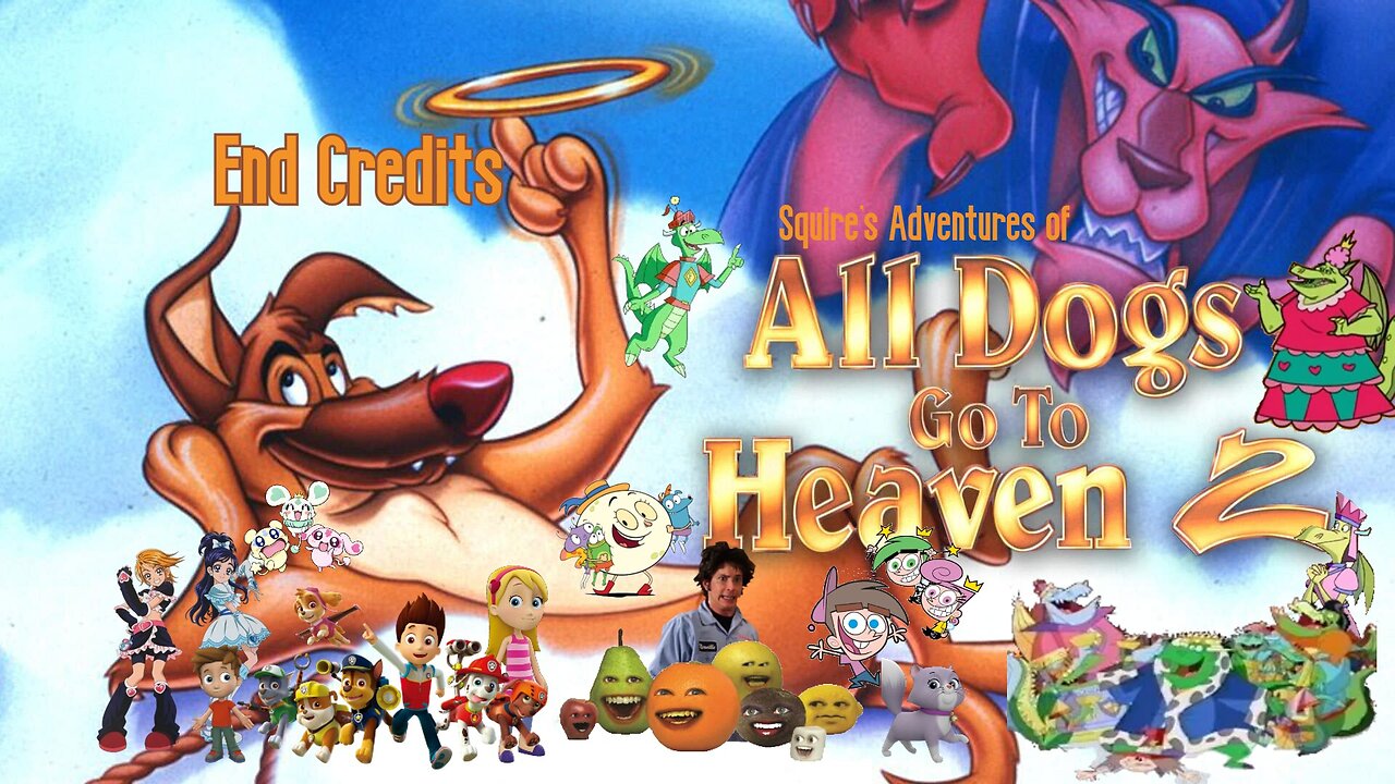 Squire Flicker's Adventures of All Dogs Go to Heaven 2 Ending Credits