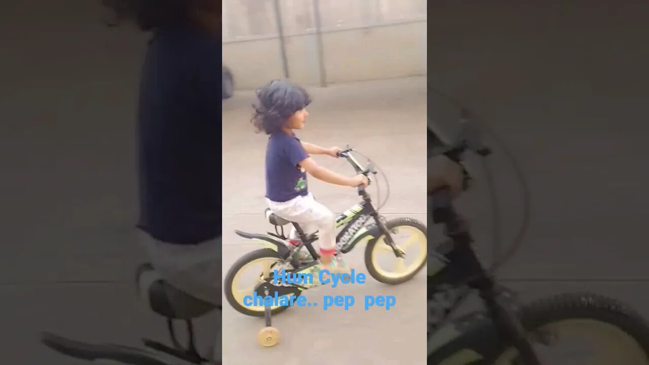 Hum Cycle chalare...|pep pep #shorts #viral #cute #cycle cycle