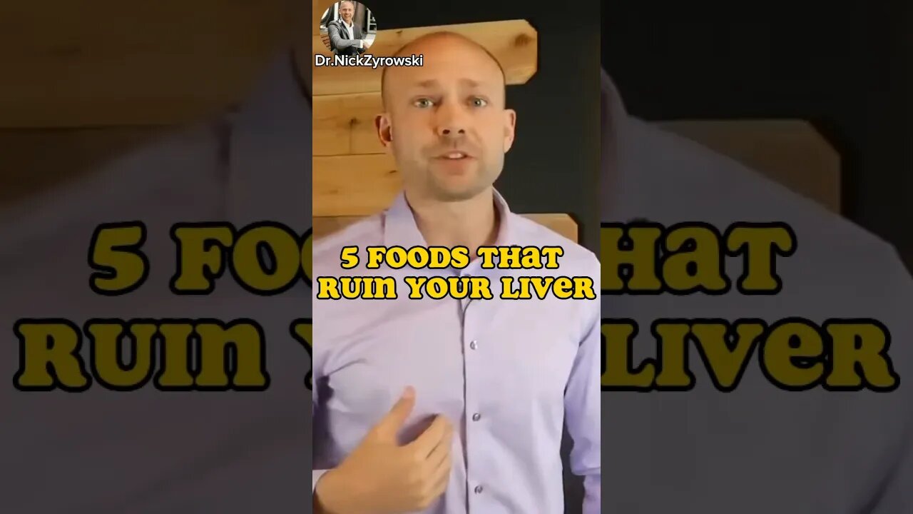 5 Foods That Ruin Your Liver‼️