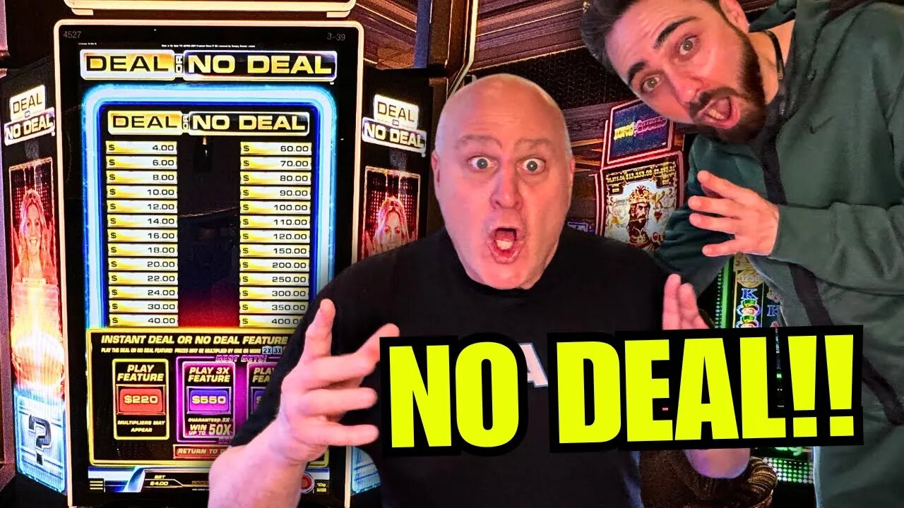 DEAL OR NO DEAL - $900 BUY-A-BONUS SPINS ONLY!