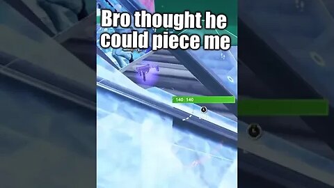 I never get pieced #shorts #fortniteshorts #gaming