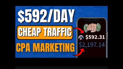 Make $500+ a day with cheap traffic