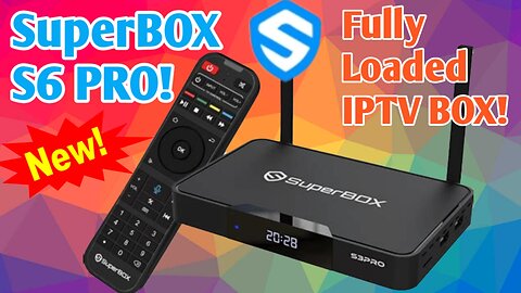 SuperBOX S6PRO! Unboxing & Test!