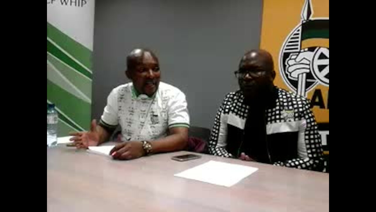 WATCH: ANC wants Hawks to probe city's Finance MMC (349)