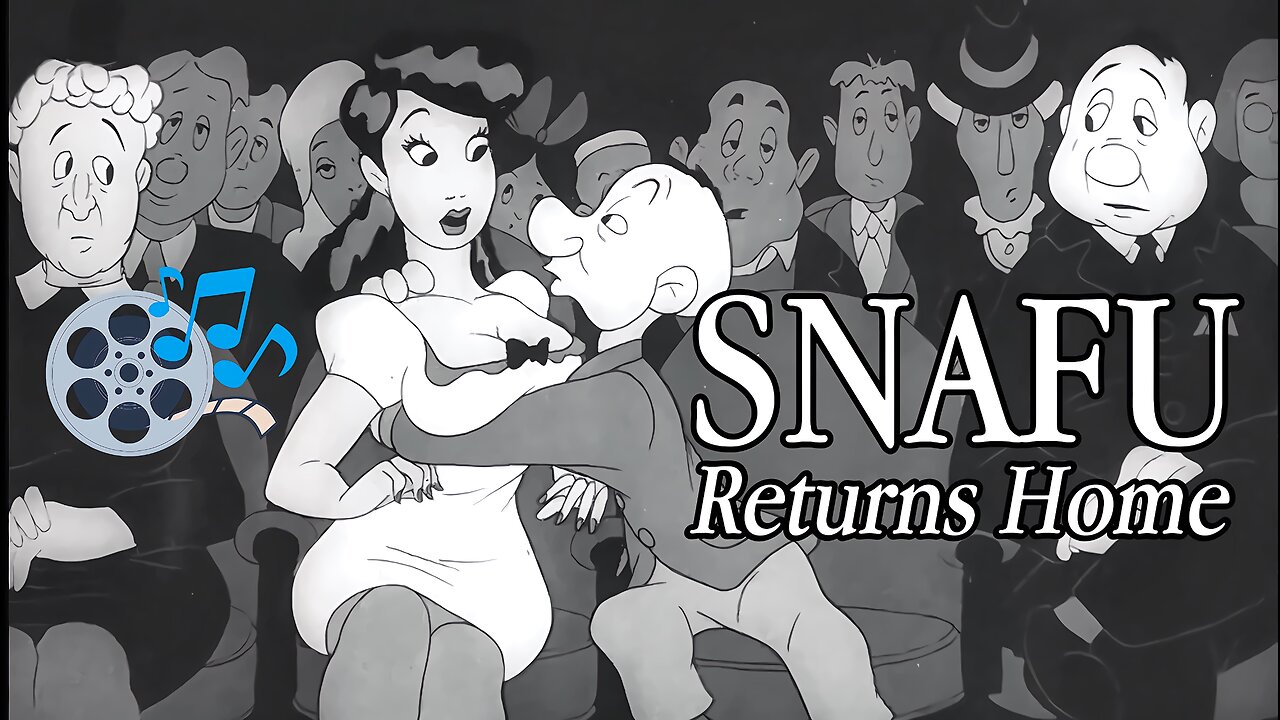 Snafu Going Home (HD) | Classic Adults Cartoons