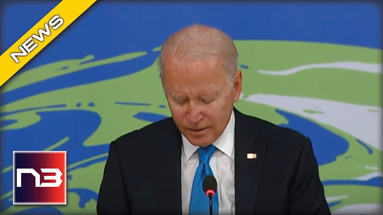 Biden Shows World Leaders At Climate Conference Just How Feeble He Really Is