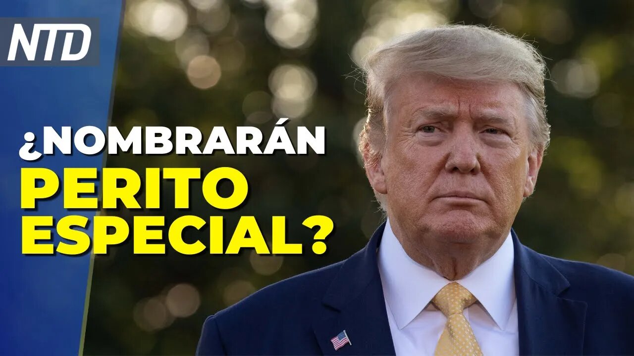 Audiencia sobre perito especial que pide Trump; Una mirada a la compañera de fórmula de Crist | NTD