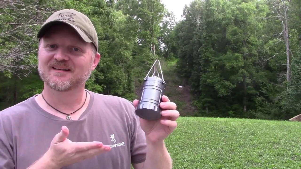 Mini Tac Light Lantern: Tiny Lantern Takes a Beating! #camping