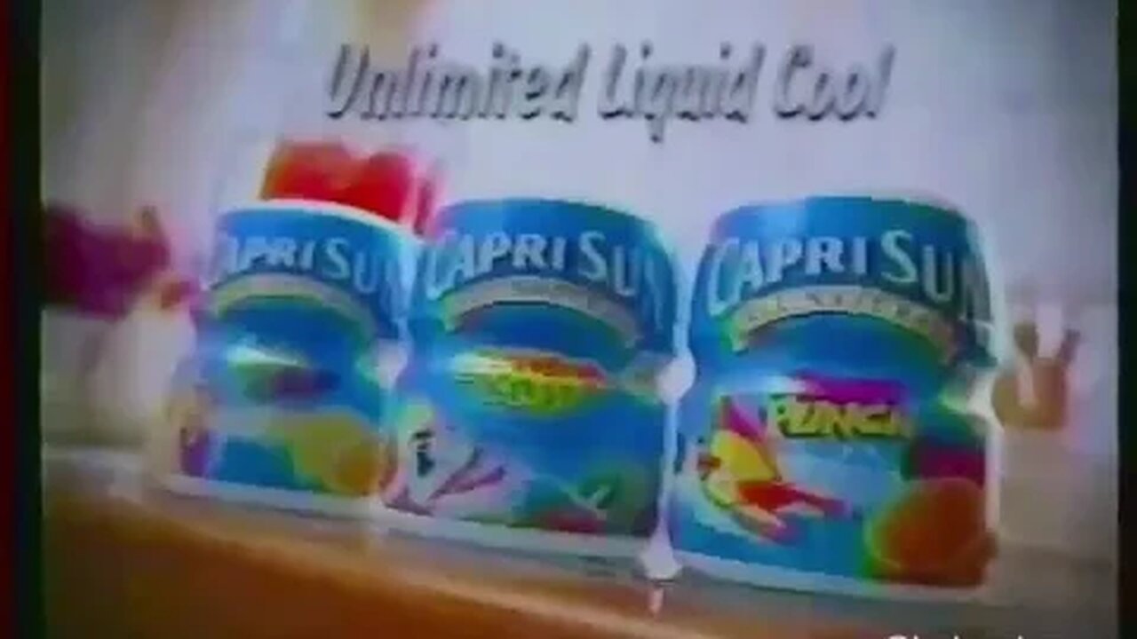 "Somebody Saw Terminator 2" 90's Capri Sun Commercial (1998)