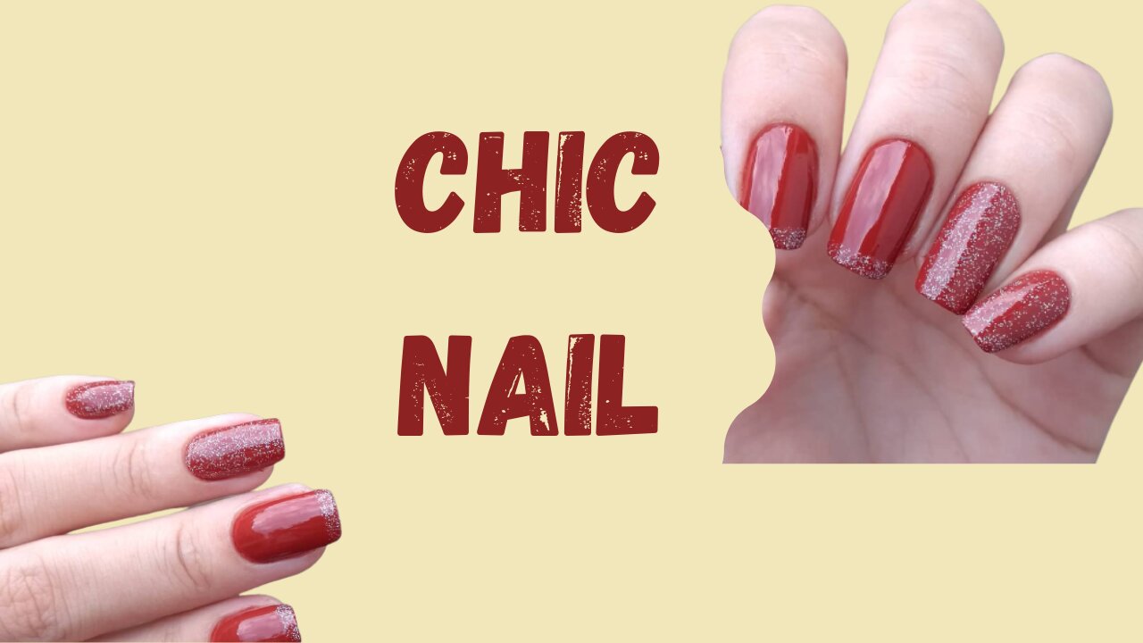 tutorial of beautiful nails and super simple to make..