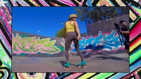 Learn How to SPIN on ROLLER SKATES with a WORLD CHAMP