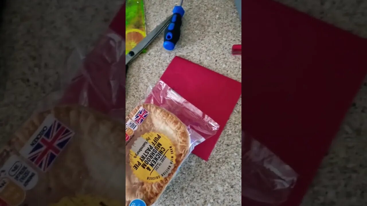 chicken pie and chips 🍟 for dinner tomorrow enjoy