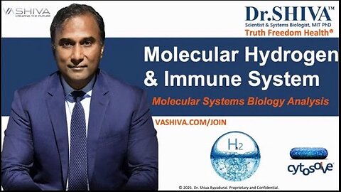 Dr.SHIVA™: Molecular H2 & Immune Health @CytoSolve® Systems Analysis(3/21)