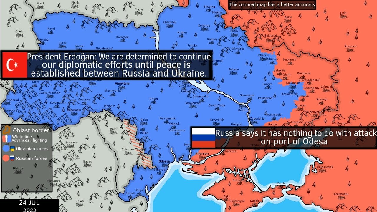 Russian invasion of Ukraine [24 Jul 2022]