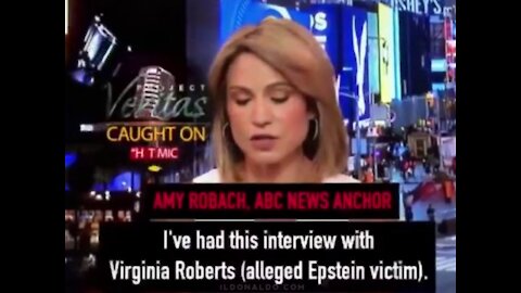 ABC NEWS ANCHOR HOT MIC- "I HAD THIS STORY 3 YEARS AGO" (RUMBLE SUPPRESSED VIDEO))