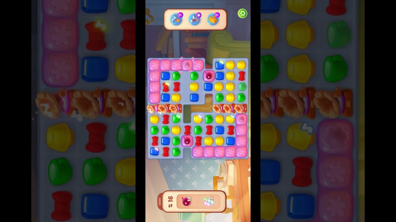 Shorts Playrix Homescapes Gameplay Walkthrough Level 12600-010