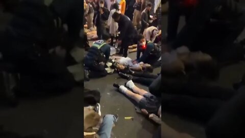 Halloween Stampede In South Korea