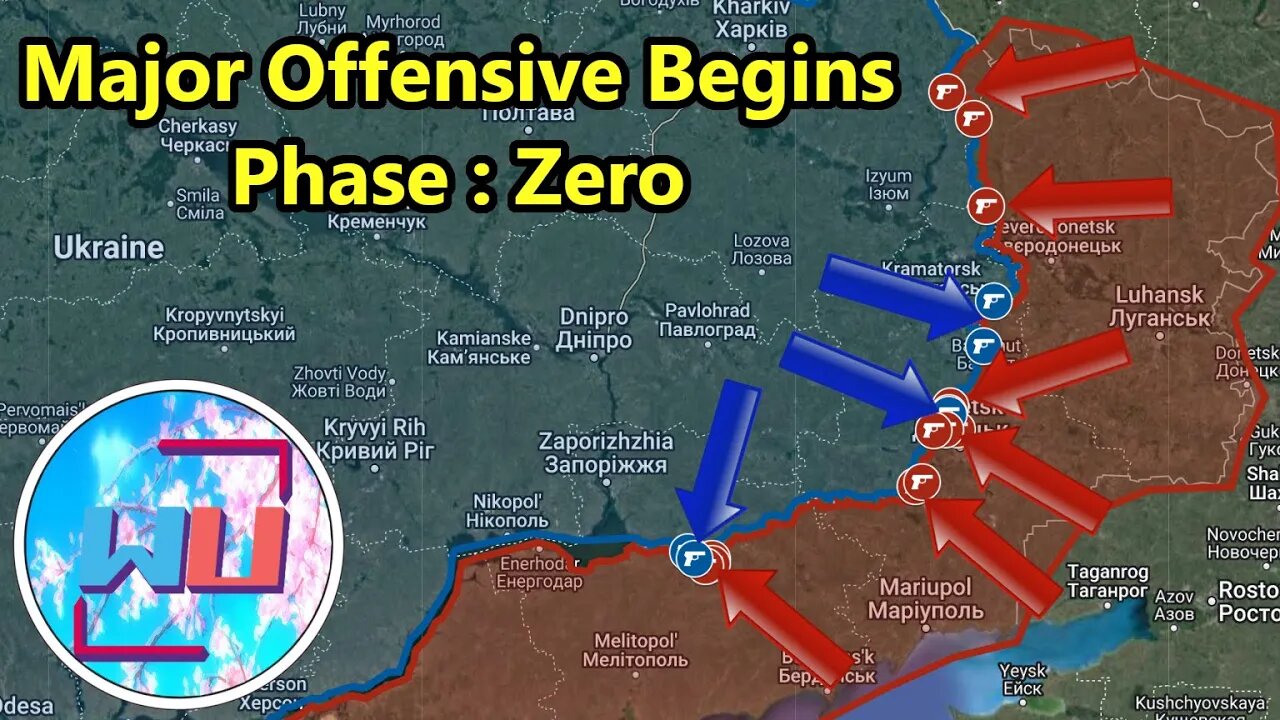 Russia Launches Offensives Across The Whole Front