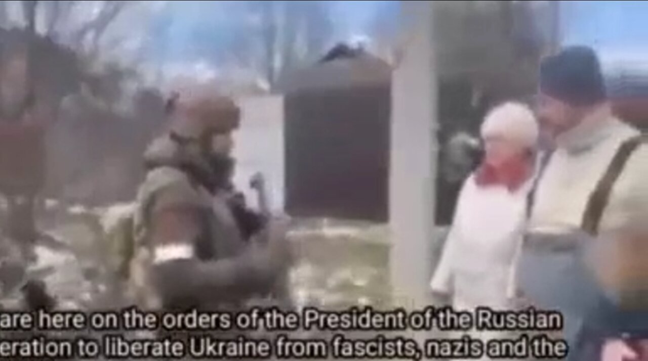 Russian Soldiers Hanging with Ukraine People-Like Us, They Were Lied To.