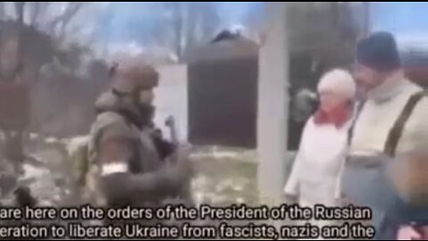 Russian Soldiers Hanging with Ukraine People-Like Us, They Were Lied To.