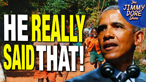 Obama Tells Africans They Have To Stay Poor Because Of Climate Change