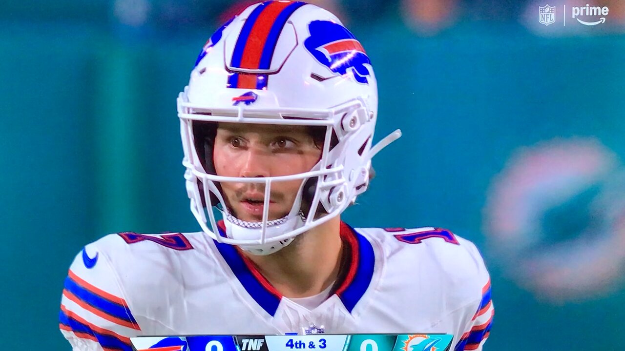 Bills Josh Allen to James Cook TD 🏈17yds