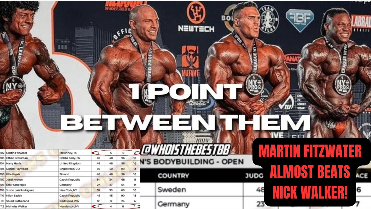 New York Pro Recap - Martin Fitzwater Nearly Upsets Nick Walker!