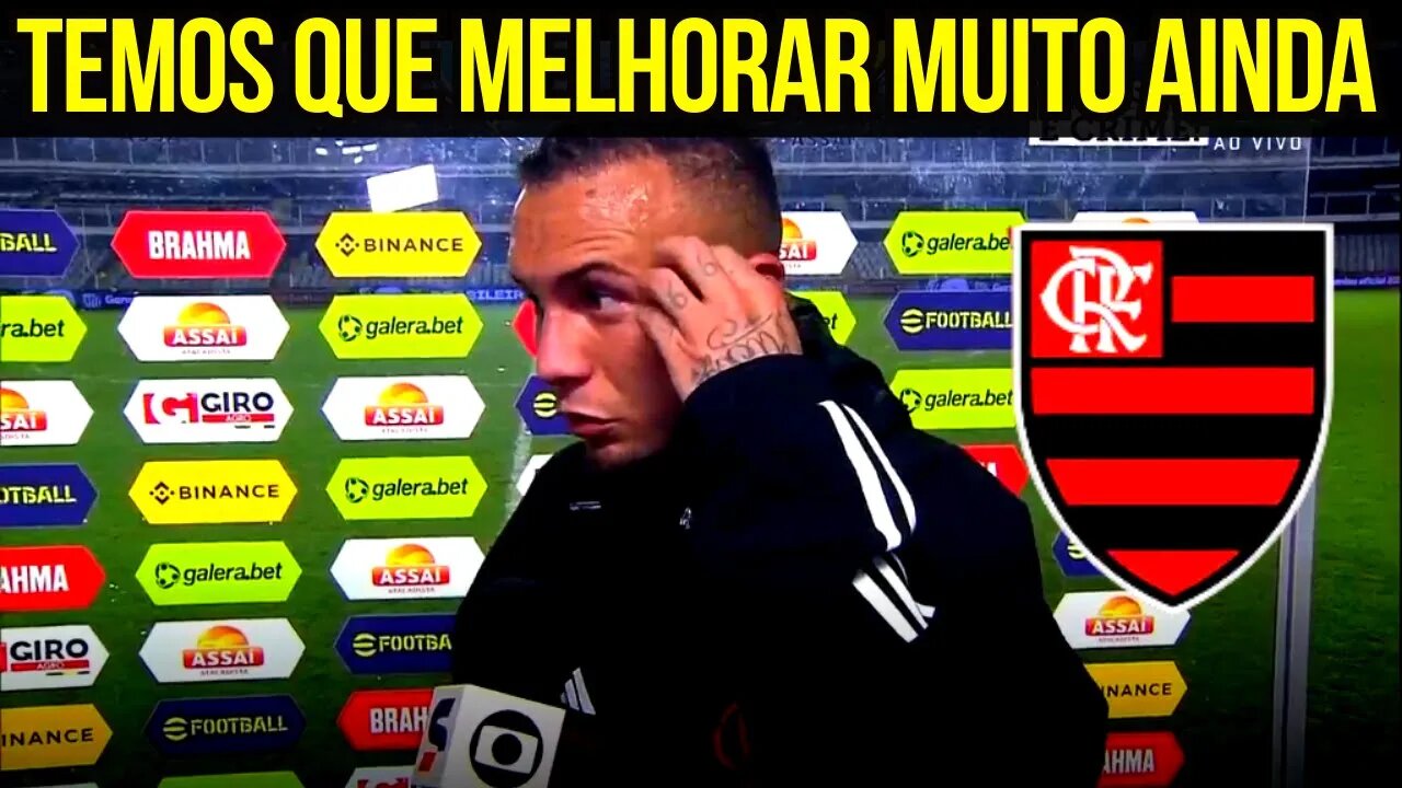 EVERTON CEBOLINHA FALA SOBRE VITÓRIA DO FLAMENGO 3 X 2 SANTOS NO BRASILIERÃO - É TRETA!!!