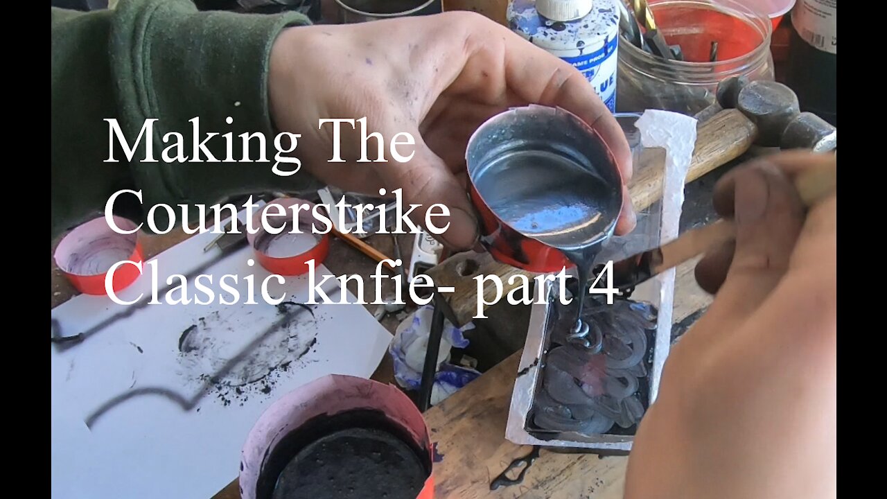 Making The Counterstrike Classic Knife- Part 4