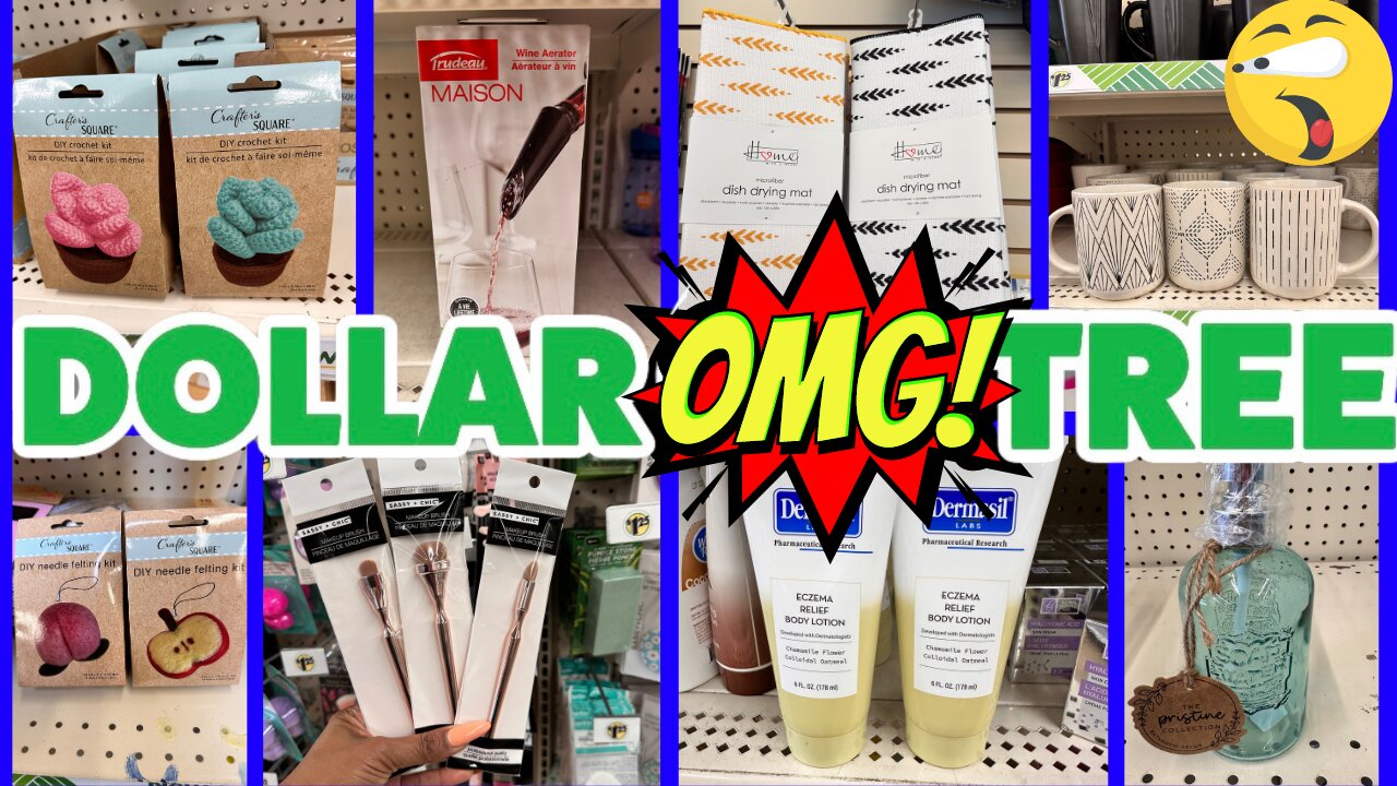 Dollar Tree 2024😱✨OMG New Dollar Tree Finds You Won't Believe😱✨Dollar Tree Shop W/Me