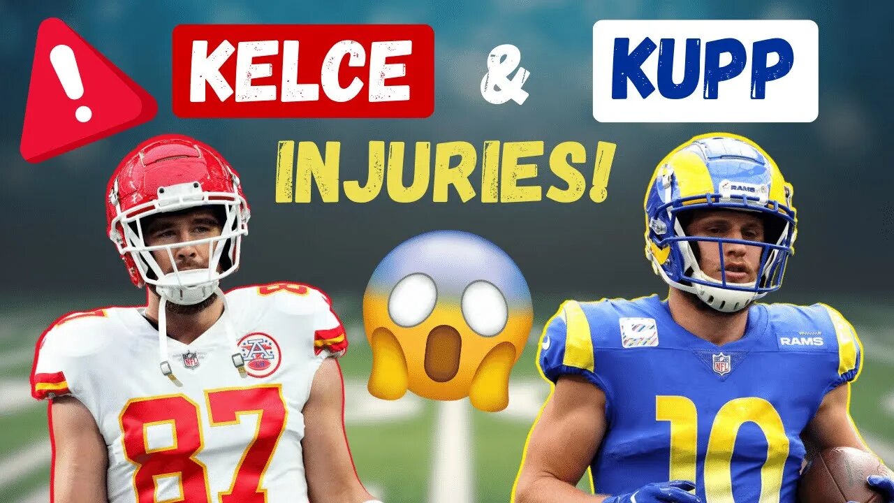 Travis Kelce Hyper-Extended Knee... Injury Concerns! | Fantasy Football 2023 Stream #52