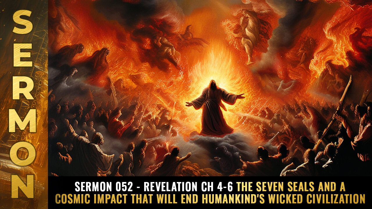 Sermon #052 - Revelation Ch 4-6 The SEVEN SEALS and a COSMIC IMPACT...