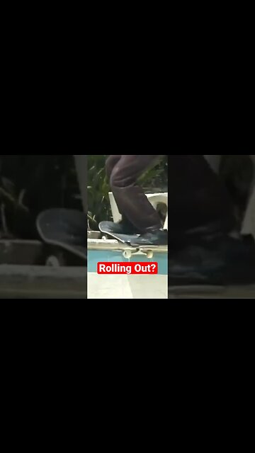 REVERSE ROLL IN #poolskateboarding #bowlskating #skateboarding #poolskating