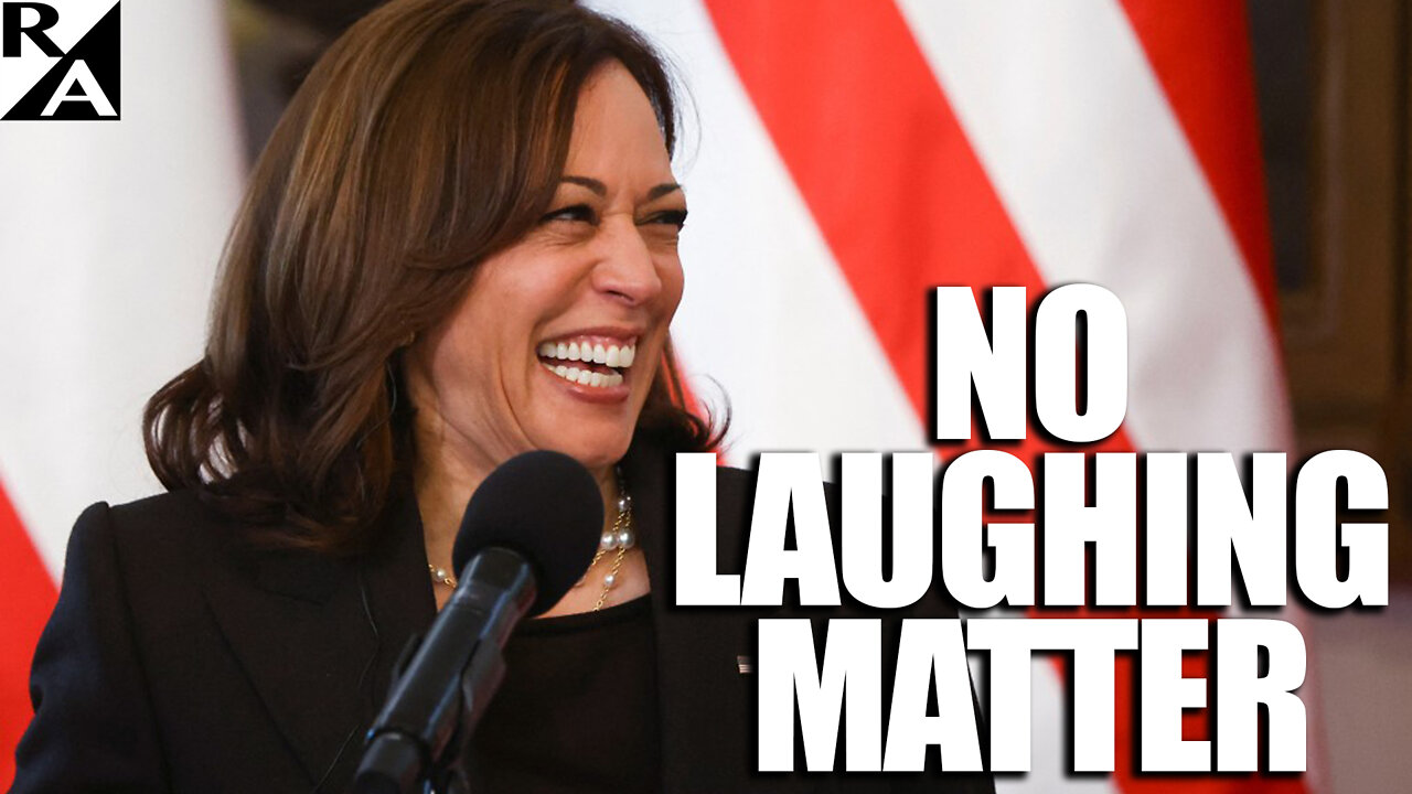 No Laughing Matter: What Makes Kamala Cackle at Ukraine War News Conference?