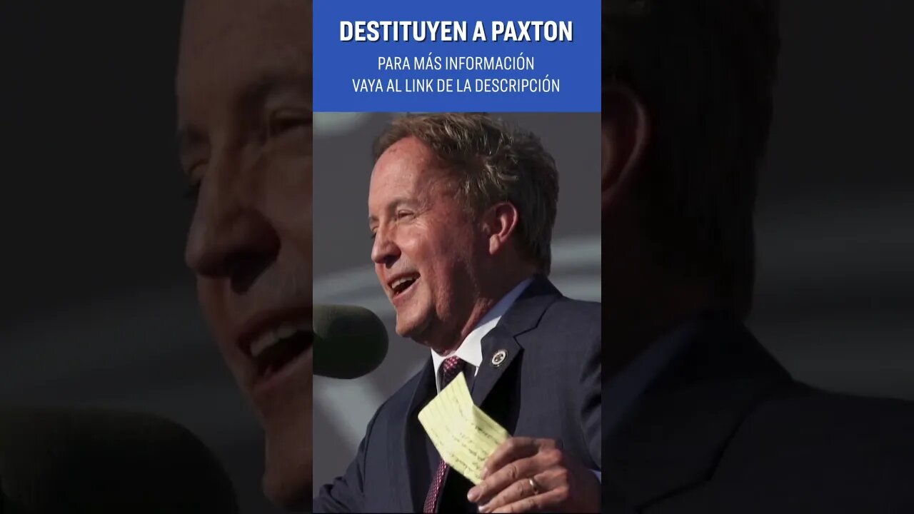 Conservadores defienden a Paxton; Acuerdo sobre deuda enfrenta resistencia NTD Día [29 mayo]