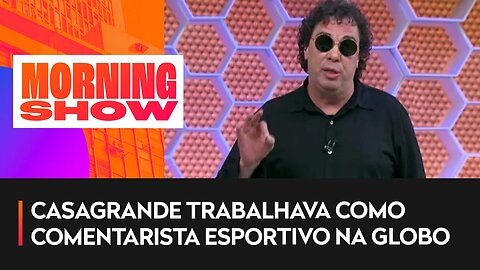 Walter Casagrande deixa a Rede Globo após 25 anos