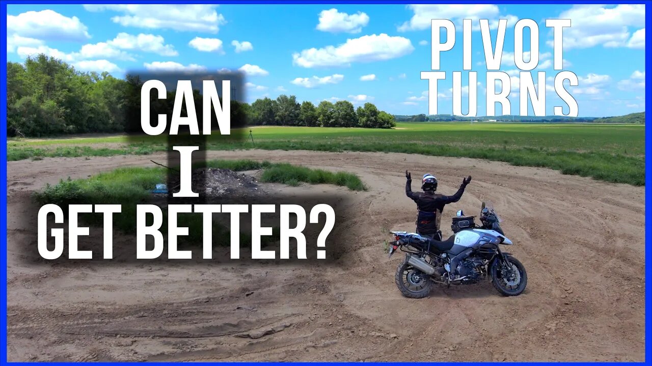 Watch Me Learn Pivot Turns - Big ADV Bike Skills