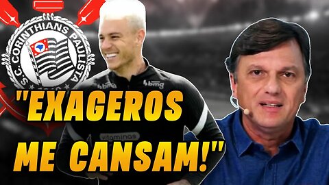 "EXAGERO DEMAIS! ISSO ME CANSA" Mauro Cezar manda a REAL sobre o jogo do CORINTHIANS