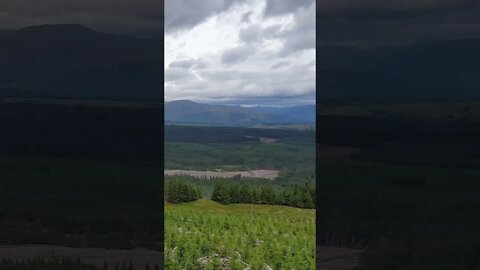 Mountain views Killiechonate forest Scotland